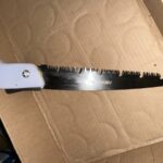 AIRAJ 1pc Industrial Grade Steel Folding Saw, Manual Cutting Tool with Anti-Slip Durable Handle, Three Specifications Available for Outdoor Use, Without Battery photo review