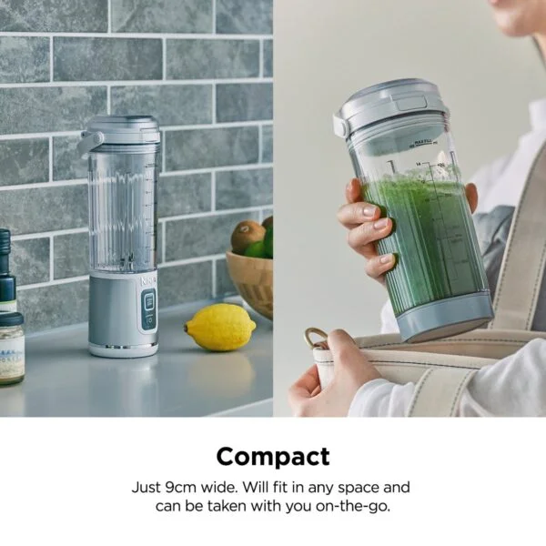 Blast Portable Blender. 530ml. Rechargeable with USB-C Cord. Lightweight. BPA-Free. Ninja BC151 - Image 8