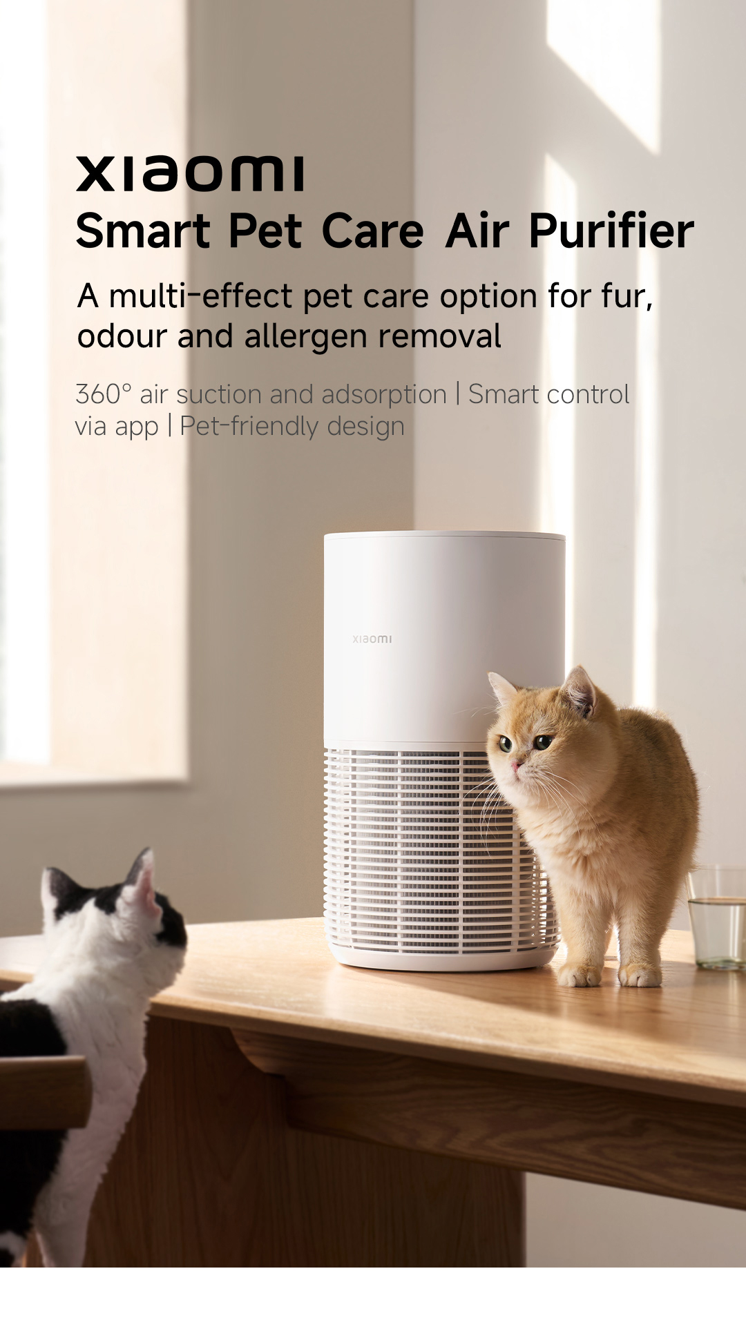 【Exclusive for New Users】Xiaomi Smart Pet Care Air Purifier – Halal-Friendly & Approved by Local Islamic Community | Supported by Malaysia Amex