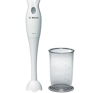 Bosch MSM6B150GB Hand Blender with Beaker, 300W - White