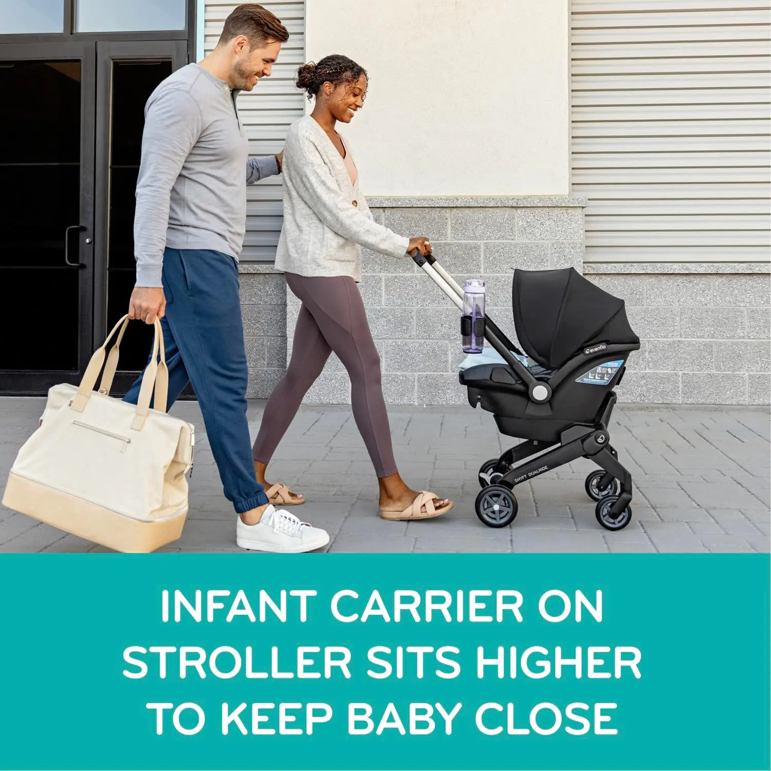 Infant Car Seat and Stroller Combo